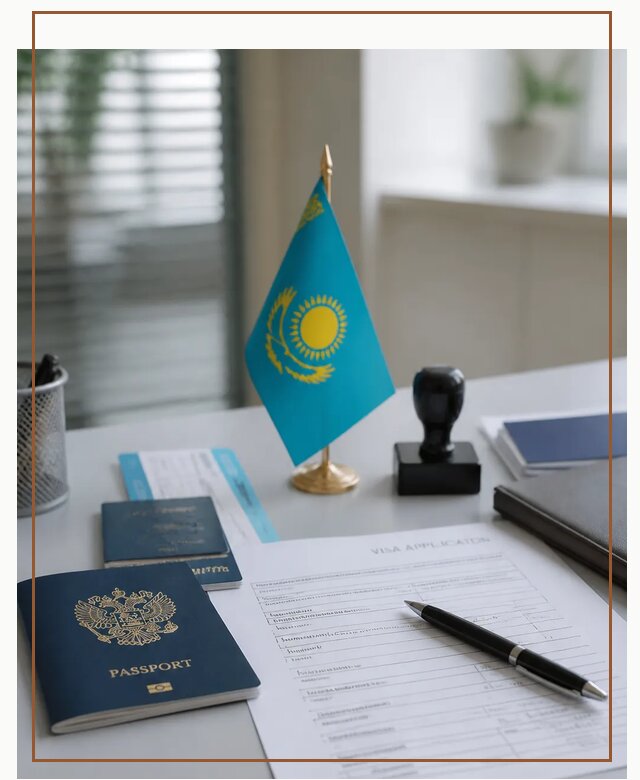 Оформление визы в Казахстан для поездки и работы в Балашихе